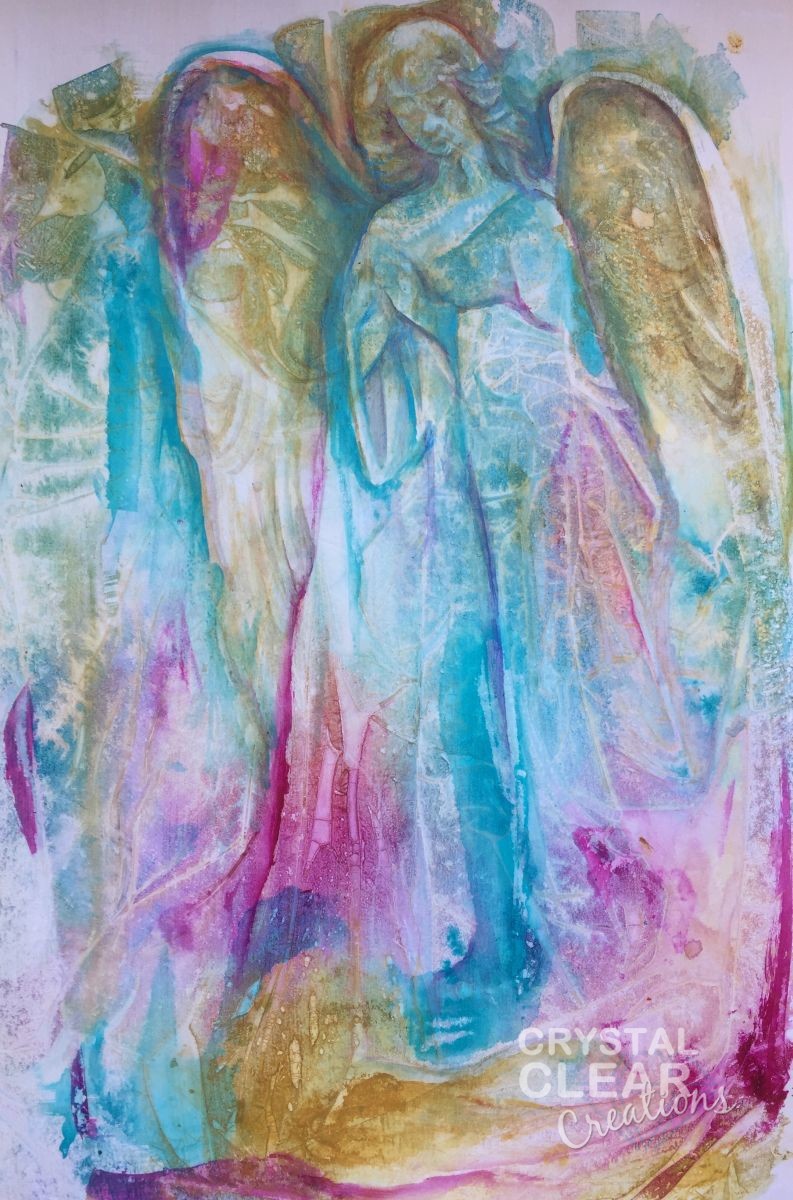 Angel Paintings Crystal Clear Creations