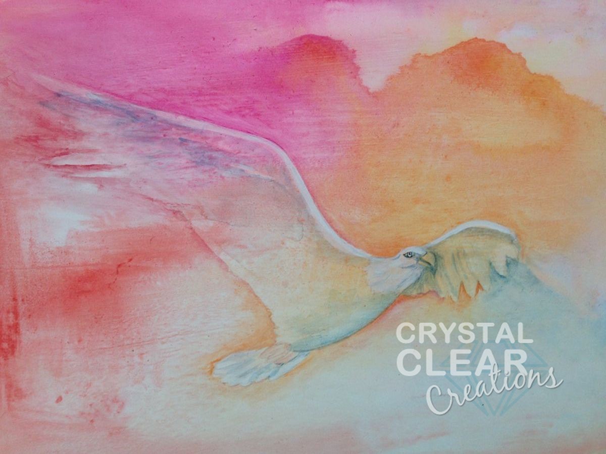 Eagle Paintings Crystal Clear Creations